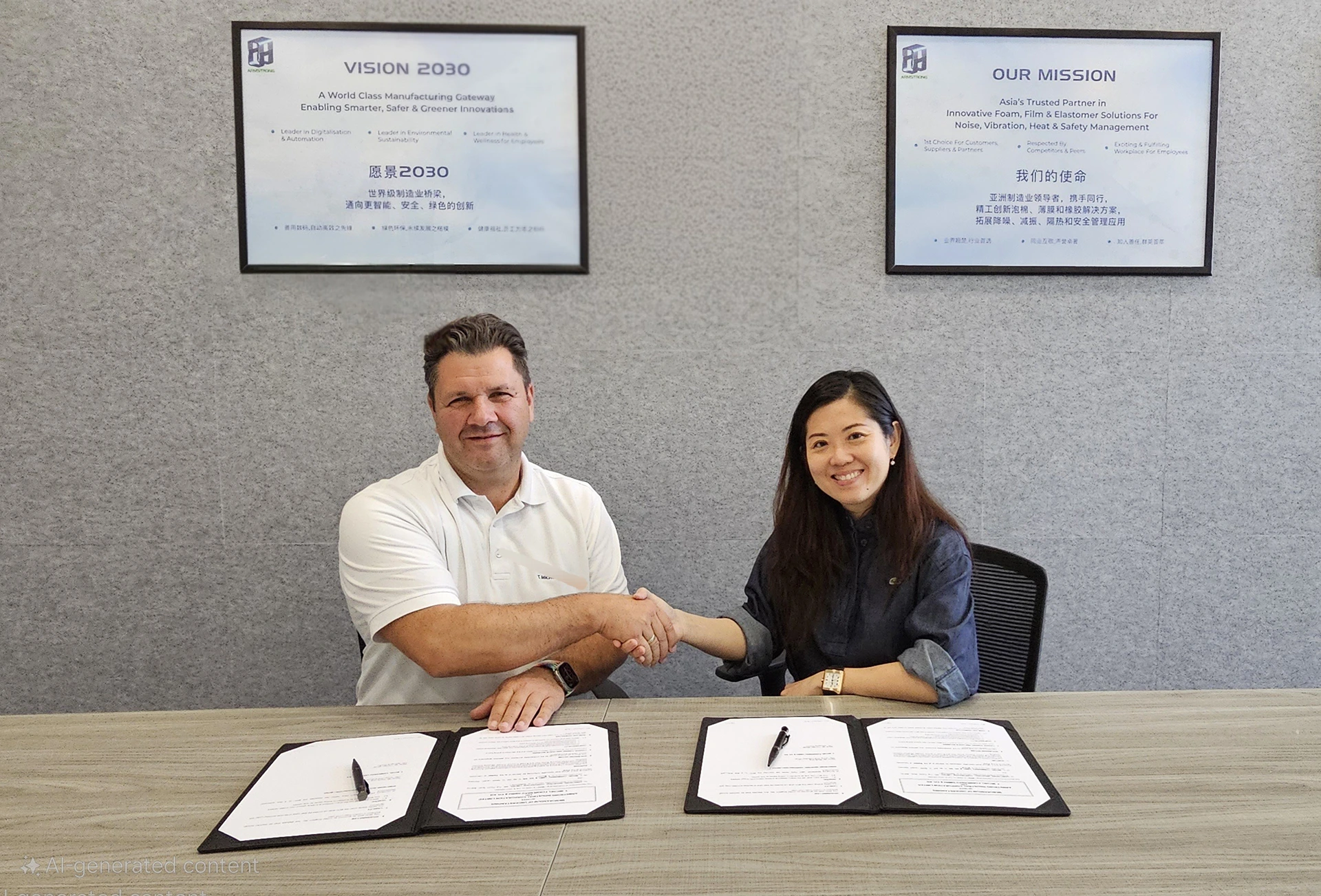 Armstrong Asia and T. Michel Formenbau GmbH & Co. KG Sign MOU to Drive Innovation for the Future